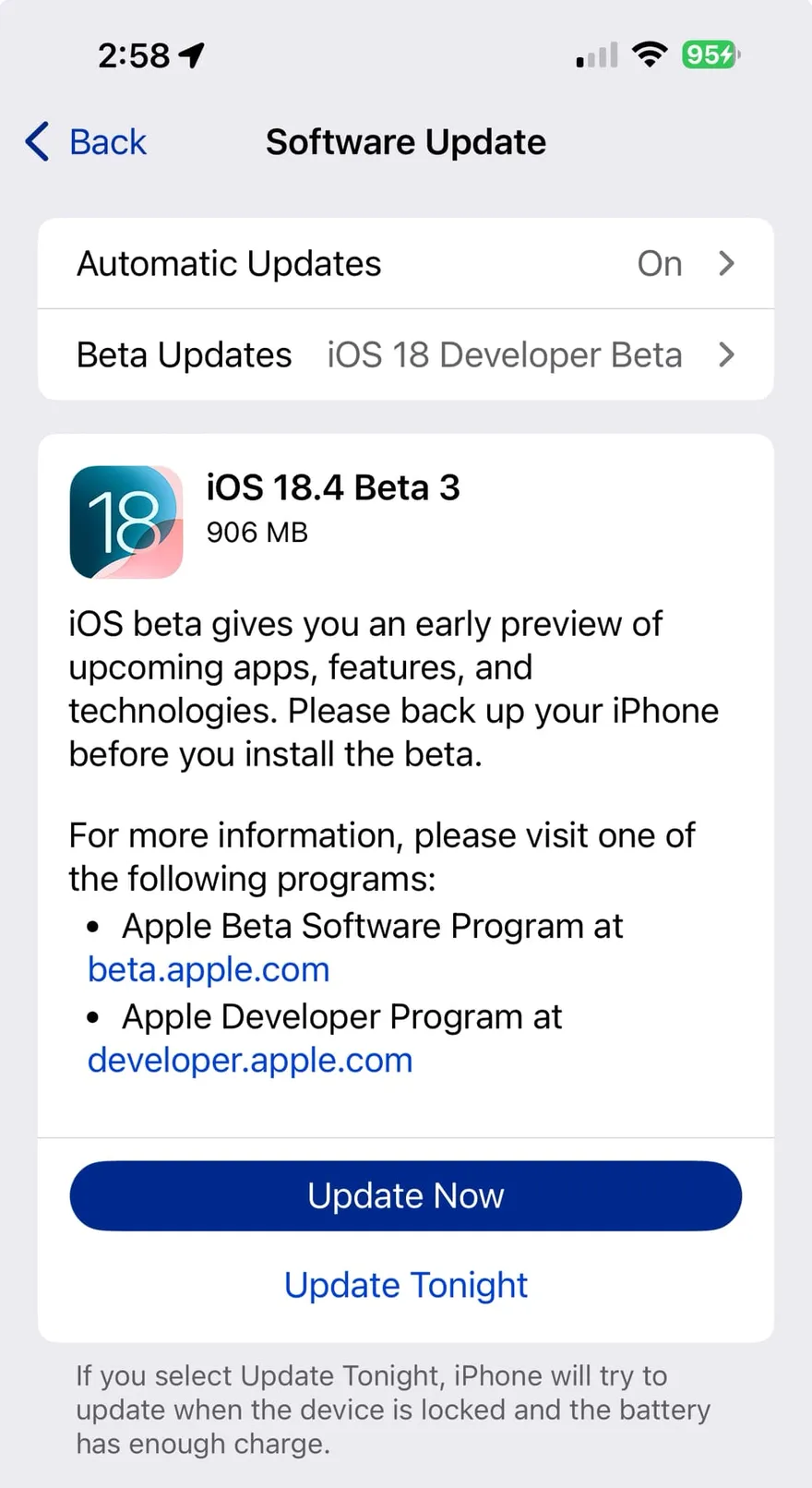 iOS 18.4 Beta 3 vừa được phát hành: Có gì mới?