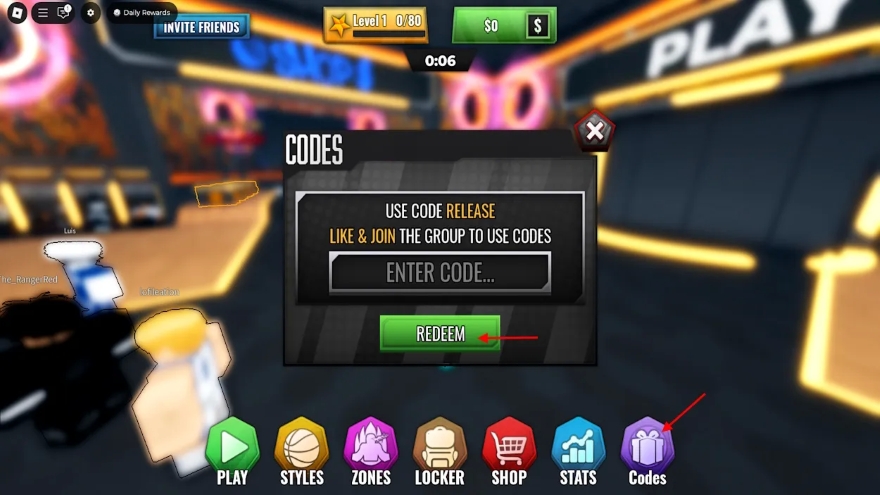 Tổng hợp các code Basketball Rivals mới nhất 2025