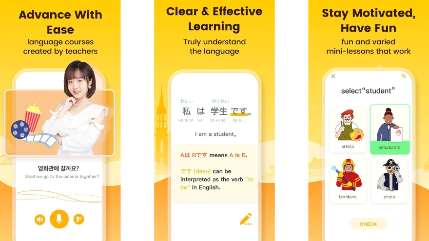 Top các ứng dụng học tiếng Hàn hiệu quả