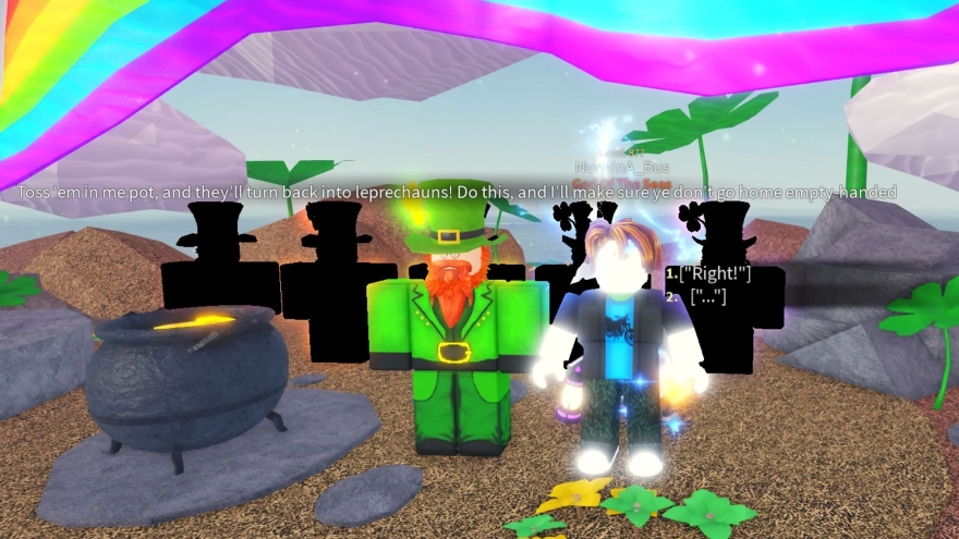 Cách hoàn thành sự kiện Lucky trong Fisch