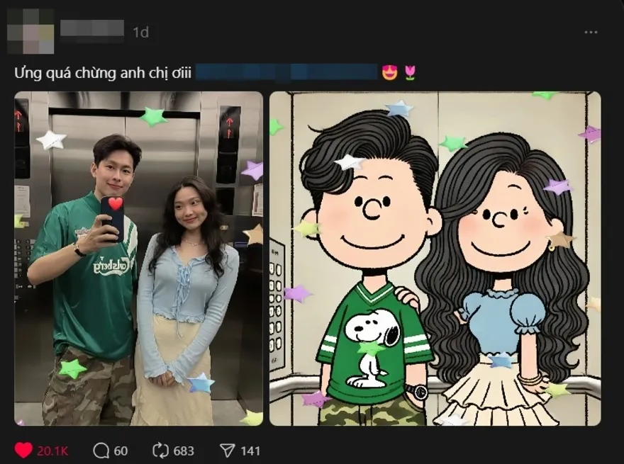 Cách tạo ảnh phong cách Snoopy bằng ChatGPT