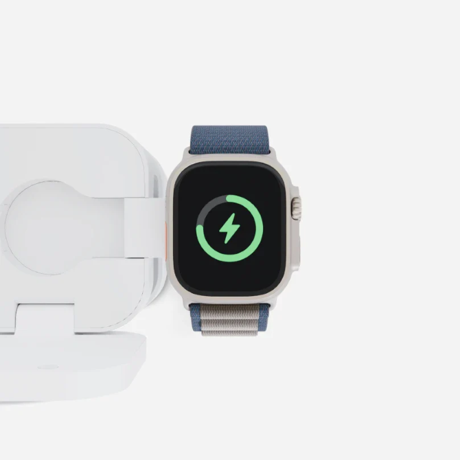 Đế sạc không dây HyperJuice Qi2 3 in 1 Magnetic Charging Stand