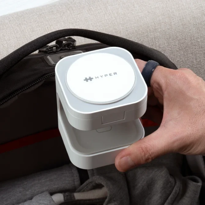 Đế sạc không dây HyperJuice Qi2 3 in 1 Magnetic Charging Stand