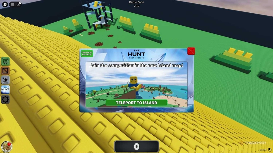 Cách vượt ải Eat The World trong Roblox The Hunt Mega Edition