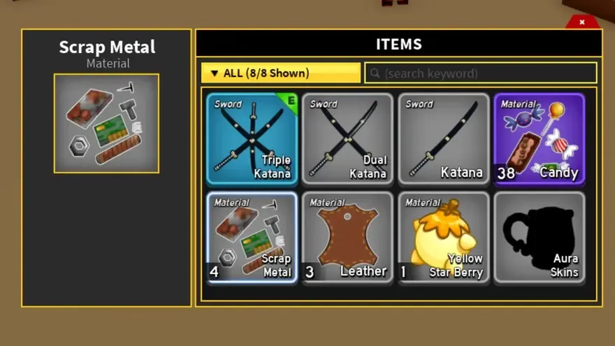 Blox Fruits: Cách tìm và farm sắt vụn