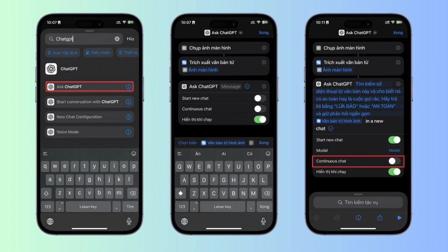 Cách tạo phím tắt iPhone để chặn gọi rác
