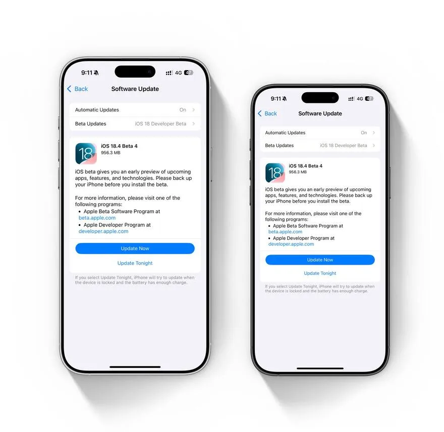 Review nhanh iOS 18.4 Beta 4