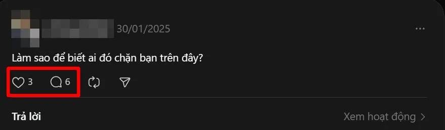 Mẹo kiểm tra ai chặn bạn trên Threads