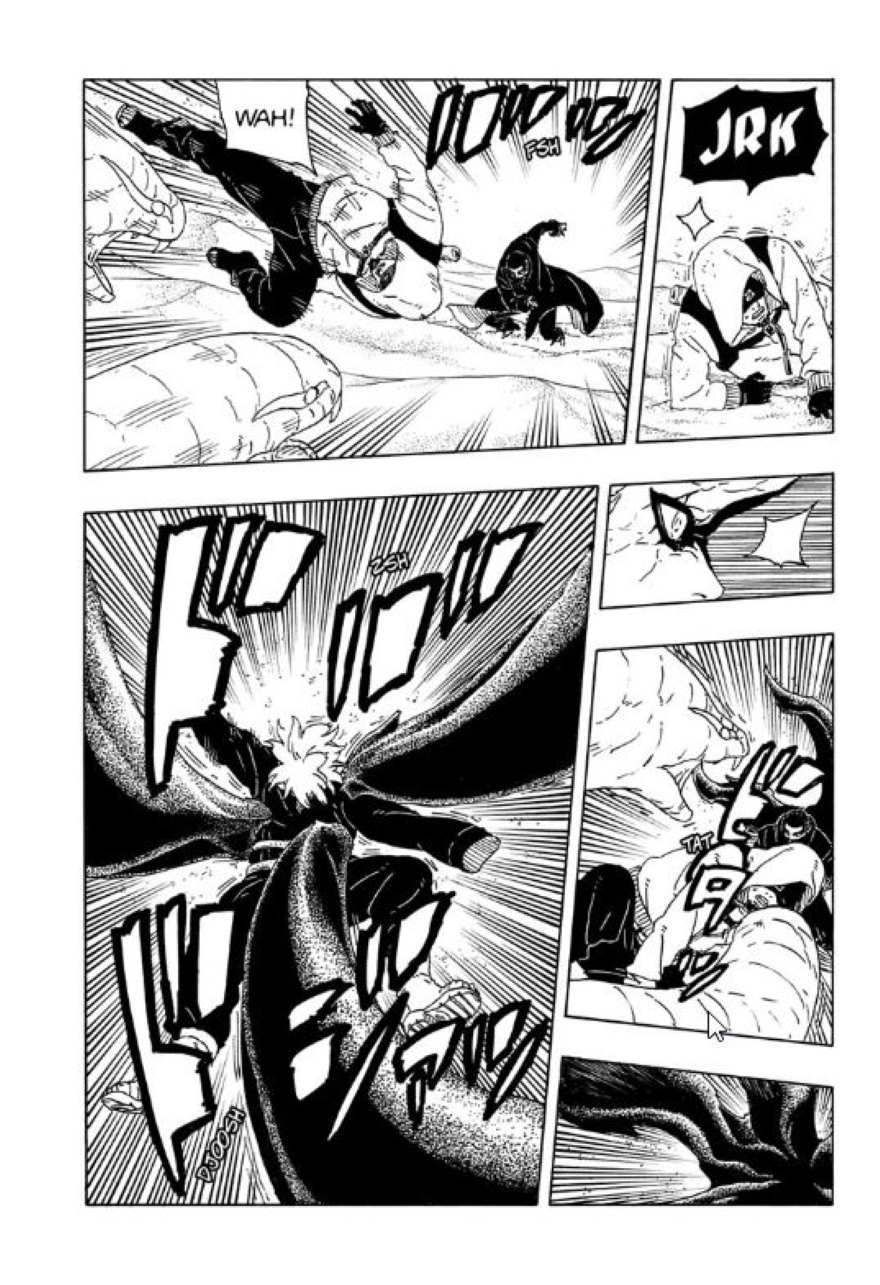 Spoiler Boruto chap 100