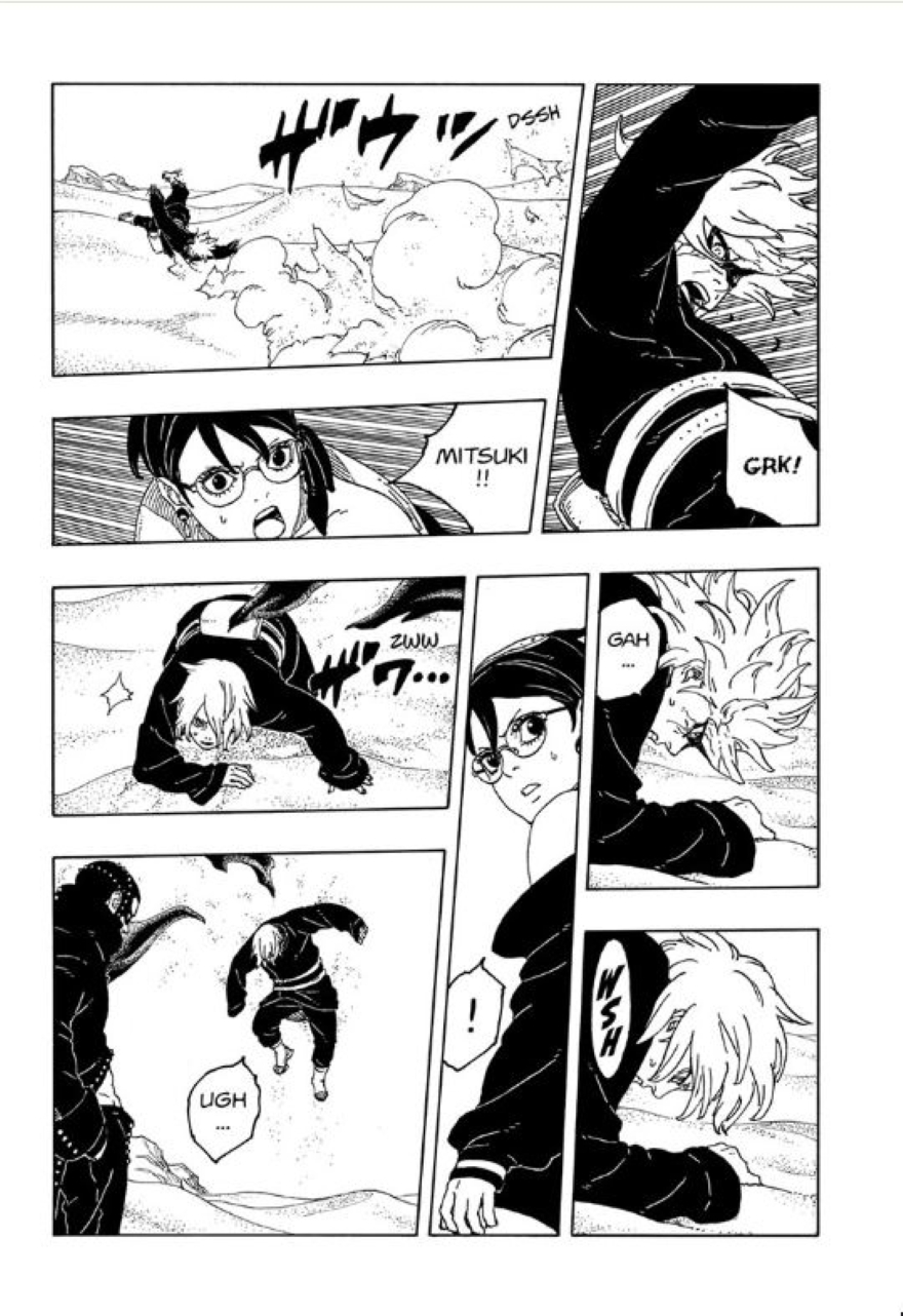 Spoiler Boruto chap 100