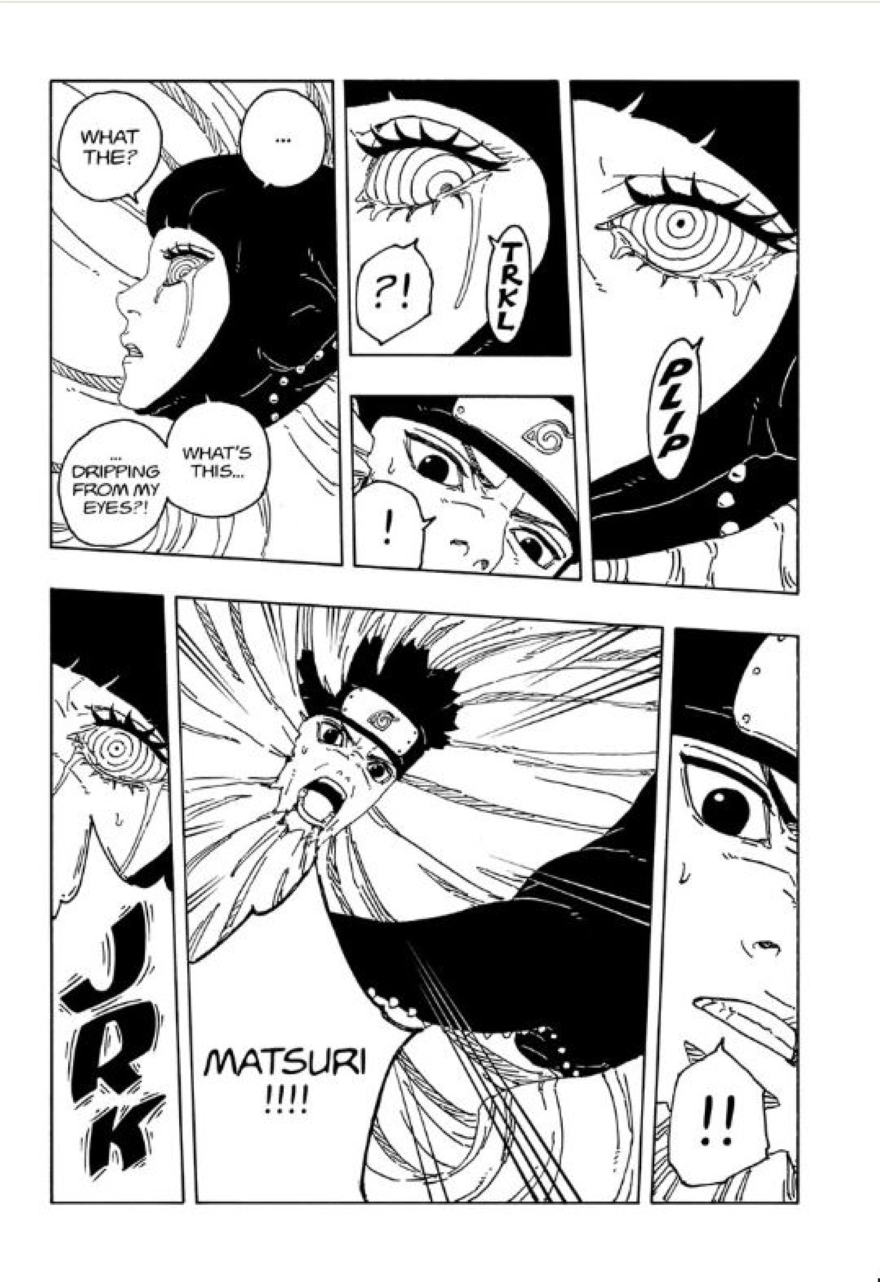 Spoiler Boruto chap 100