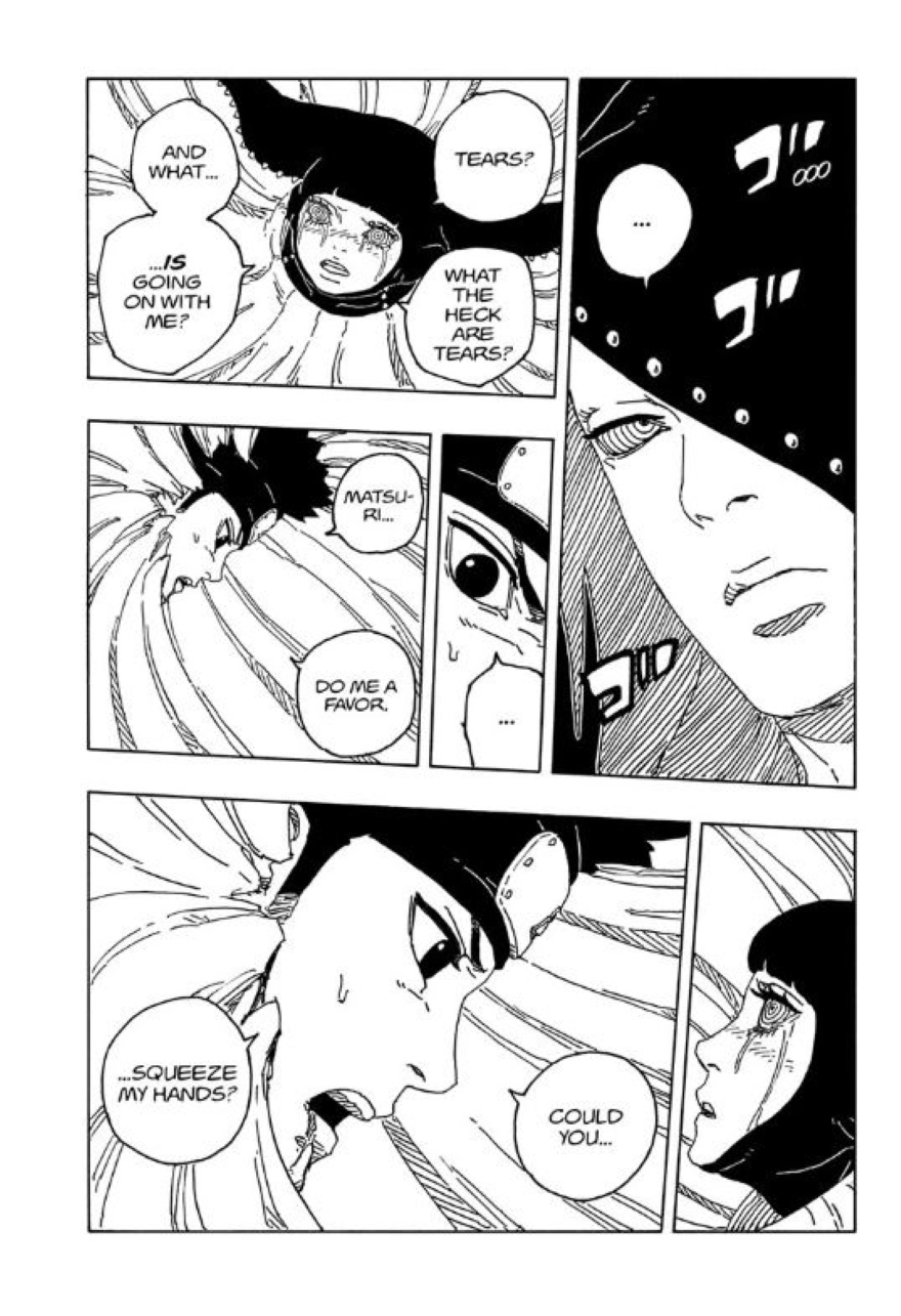 Spoiler Boruto chap 100