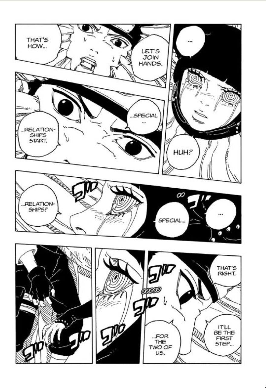 Spoiler Boruto chap 100