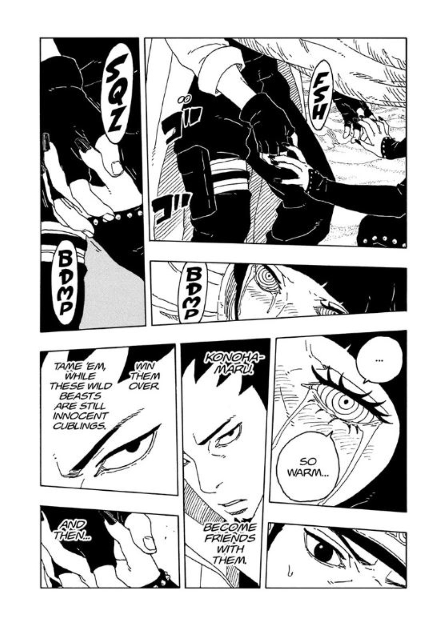 Spoiler Boruto chap 100