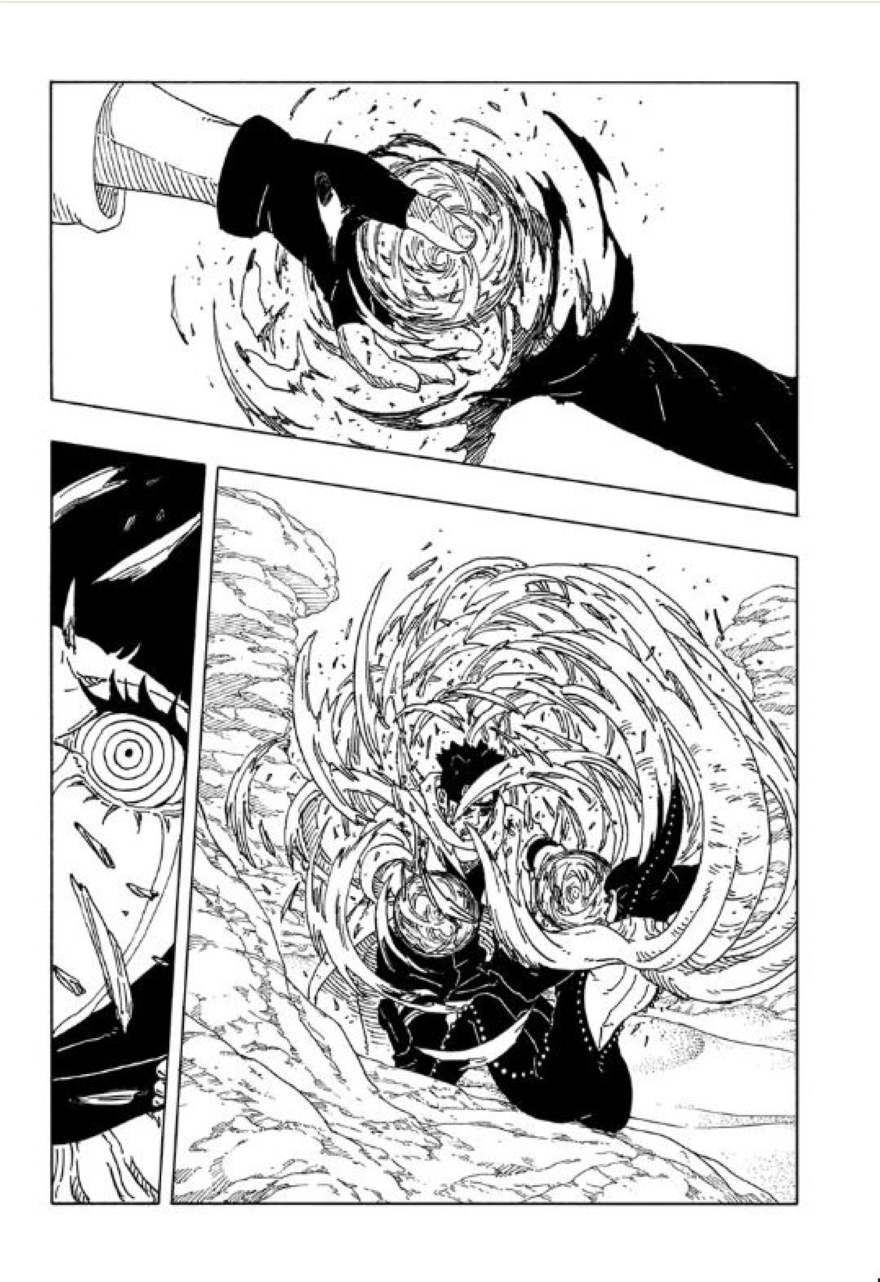 Spoiler Boruto chap 100