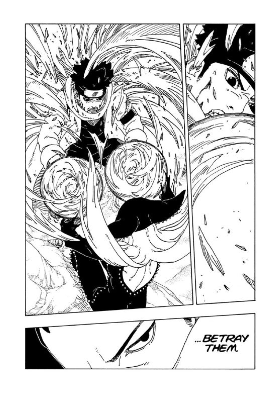 Spoiler Boruto chap 100