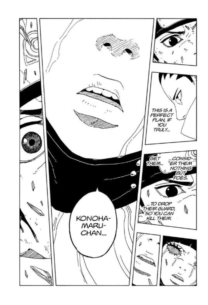 Spoiler Boruto chap 100