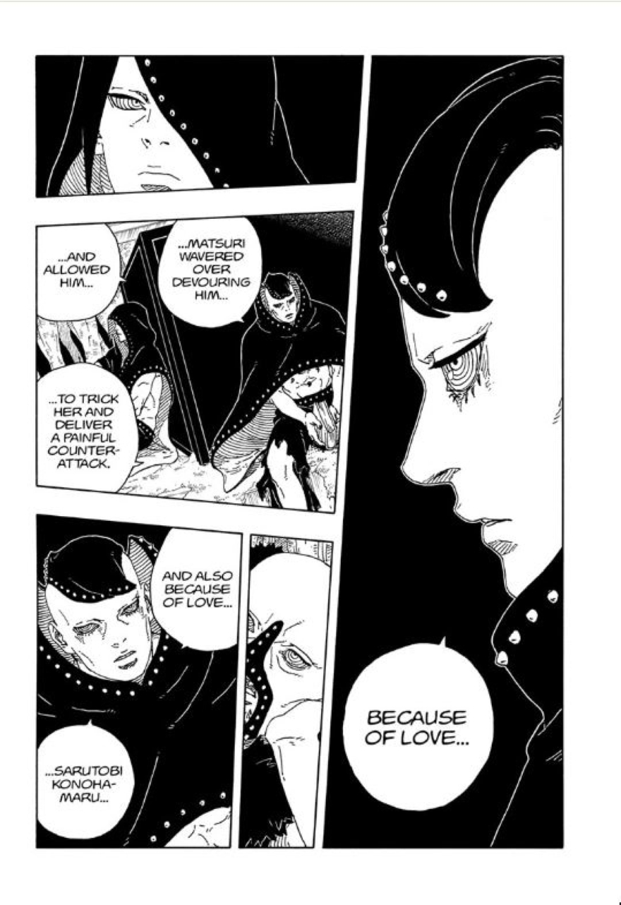 Spoiler Boruto chap 100