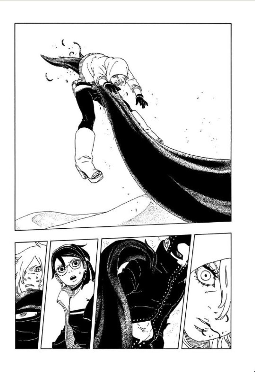 Spoiler Boruto chap 100