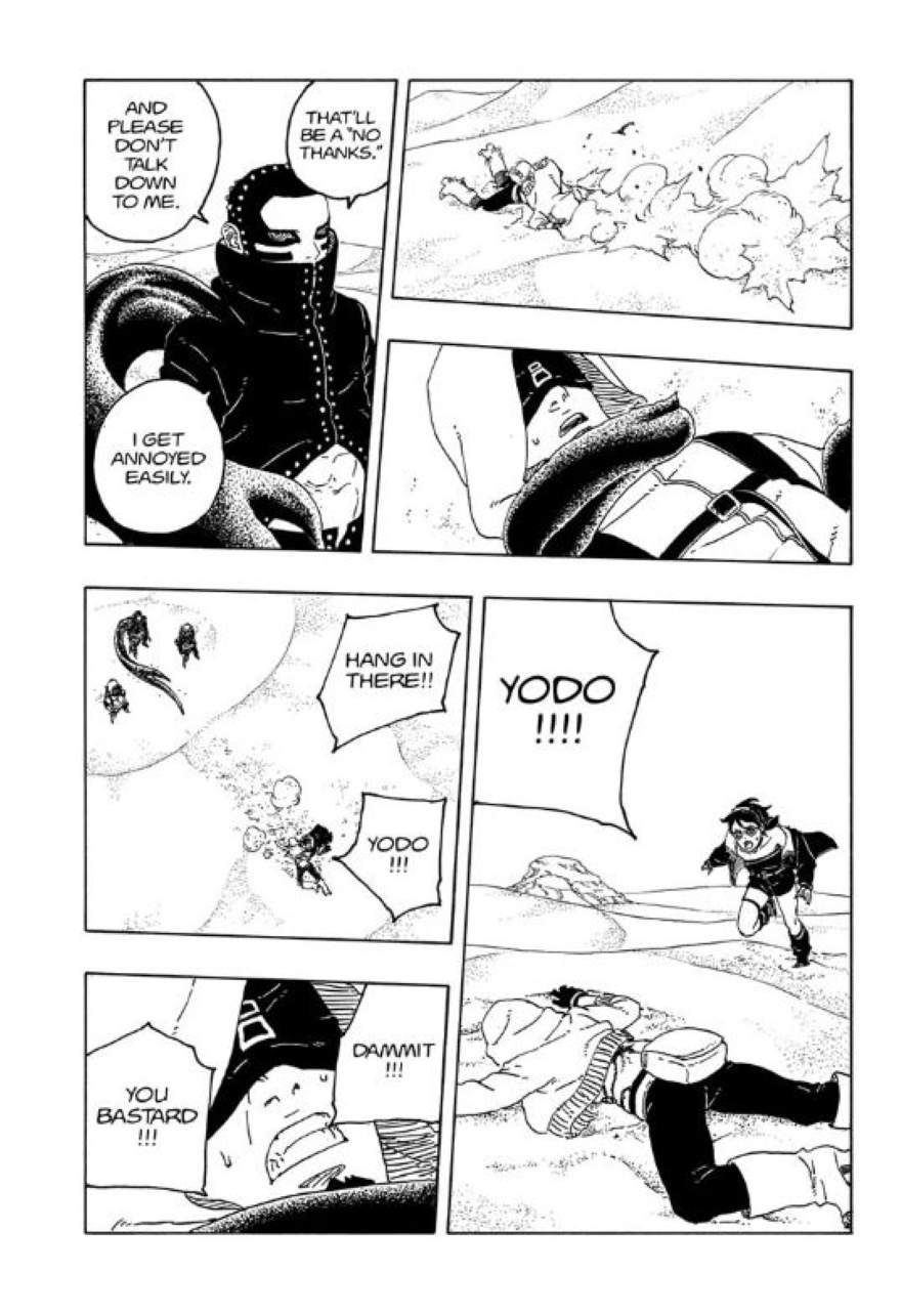 Spoiler Boruto chap 100