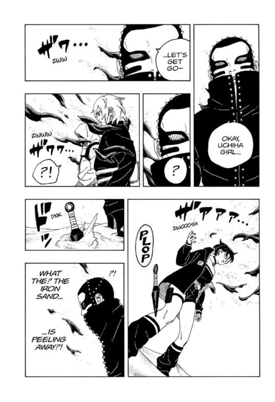 Spoiler Boruto chap 100