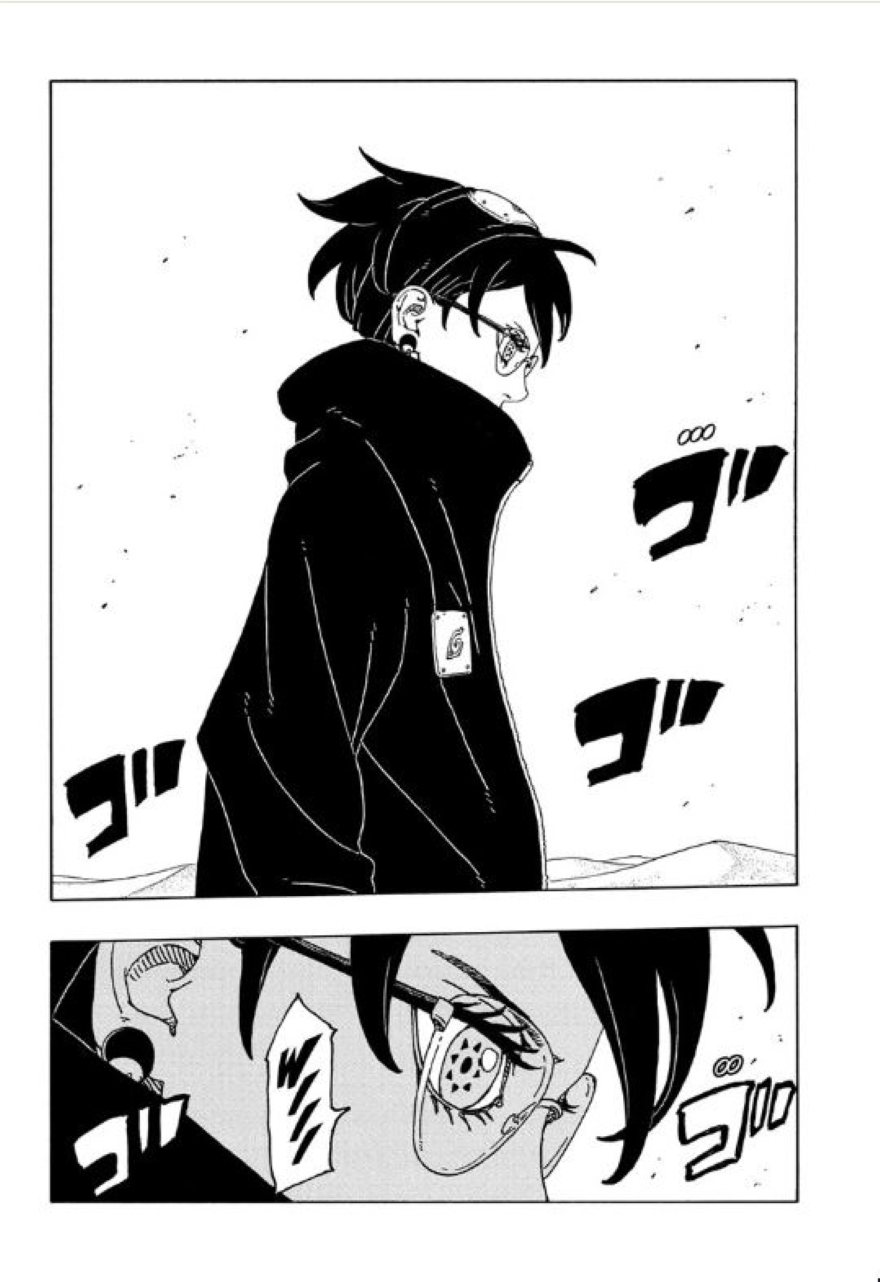 Spoiler Boruto chap 100