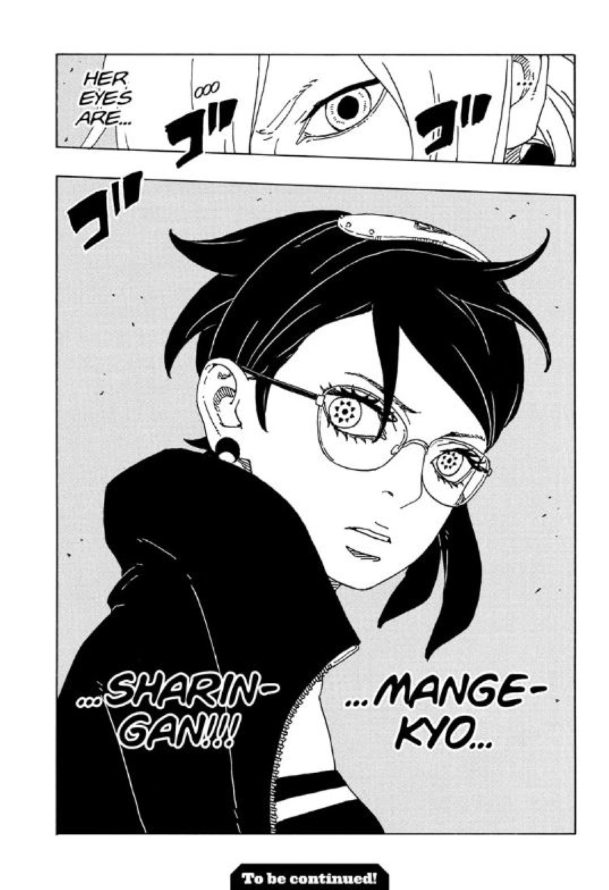 Spoiler Boruto chap 100