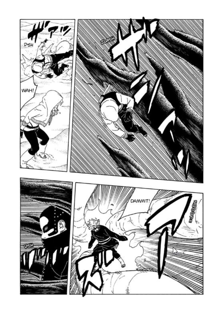 Spoiler Boruto chap 100