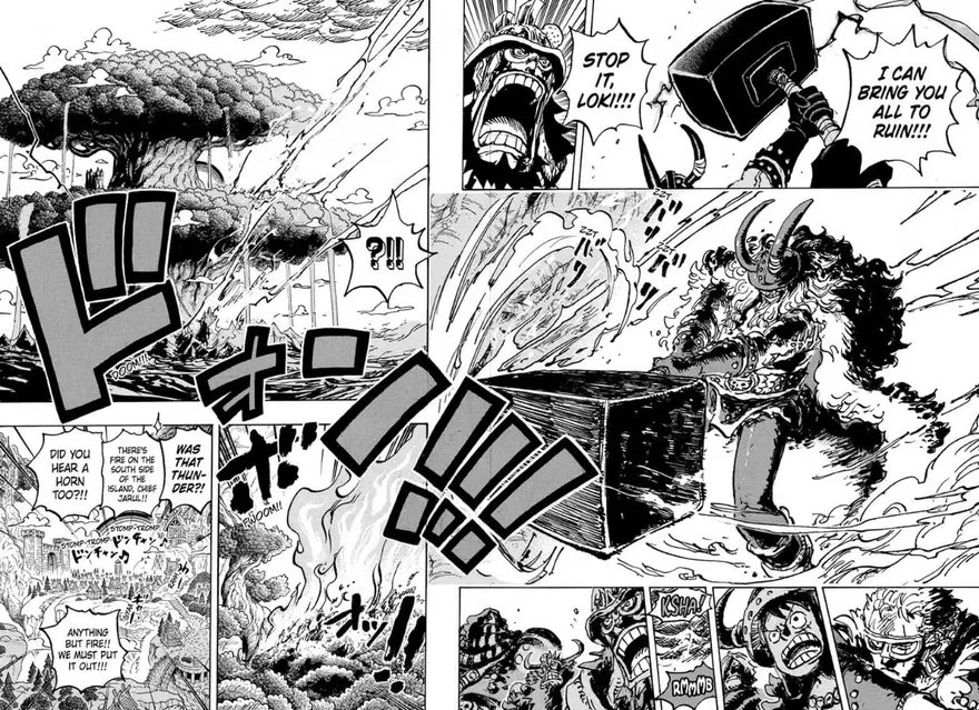 Spoiler One Piece Chap 1143: Kỵ Sĩ Thần