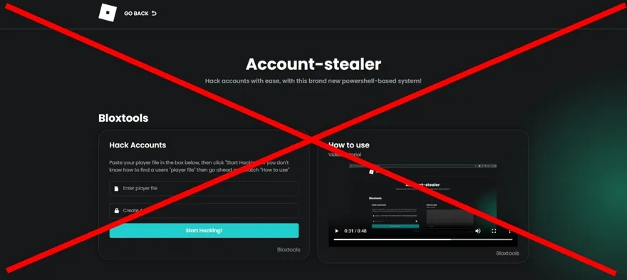 Cảnh báo thủ đoạn hack tài khoản Roblox năm 2025