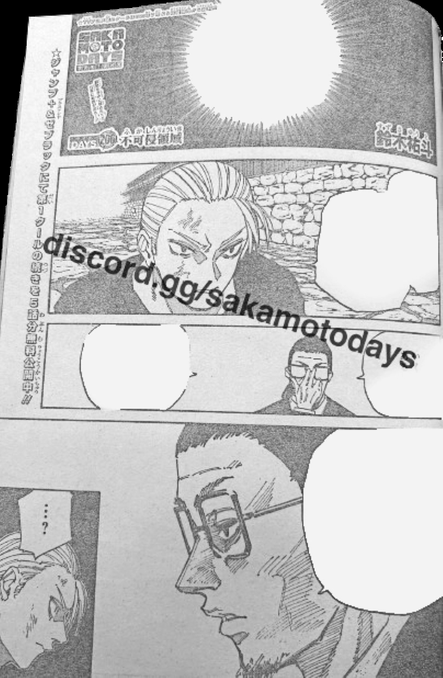 ​​​​​​​​​​​​​​Spoiler Sakamoto Days chap 206