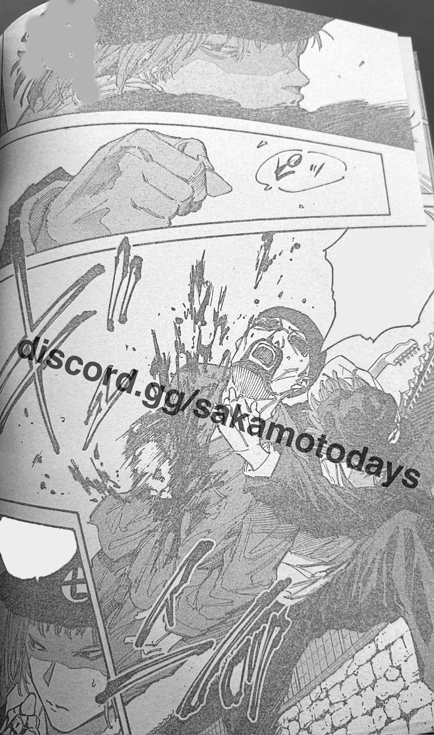 ​​​​​​​​​​​​​​Spoiler Sakamoto Days chap 206
