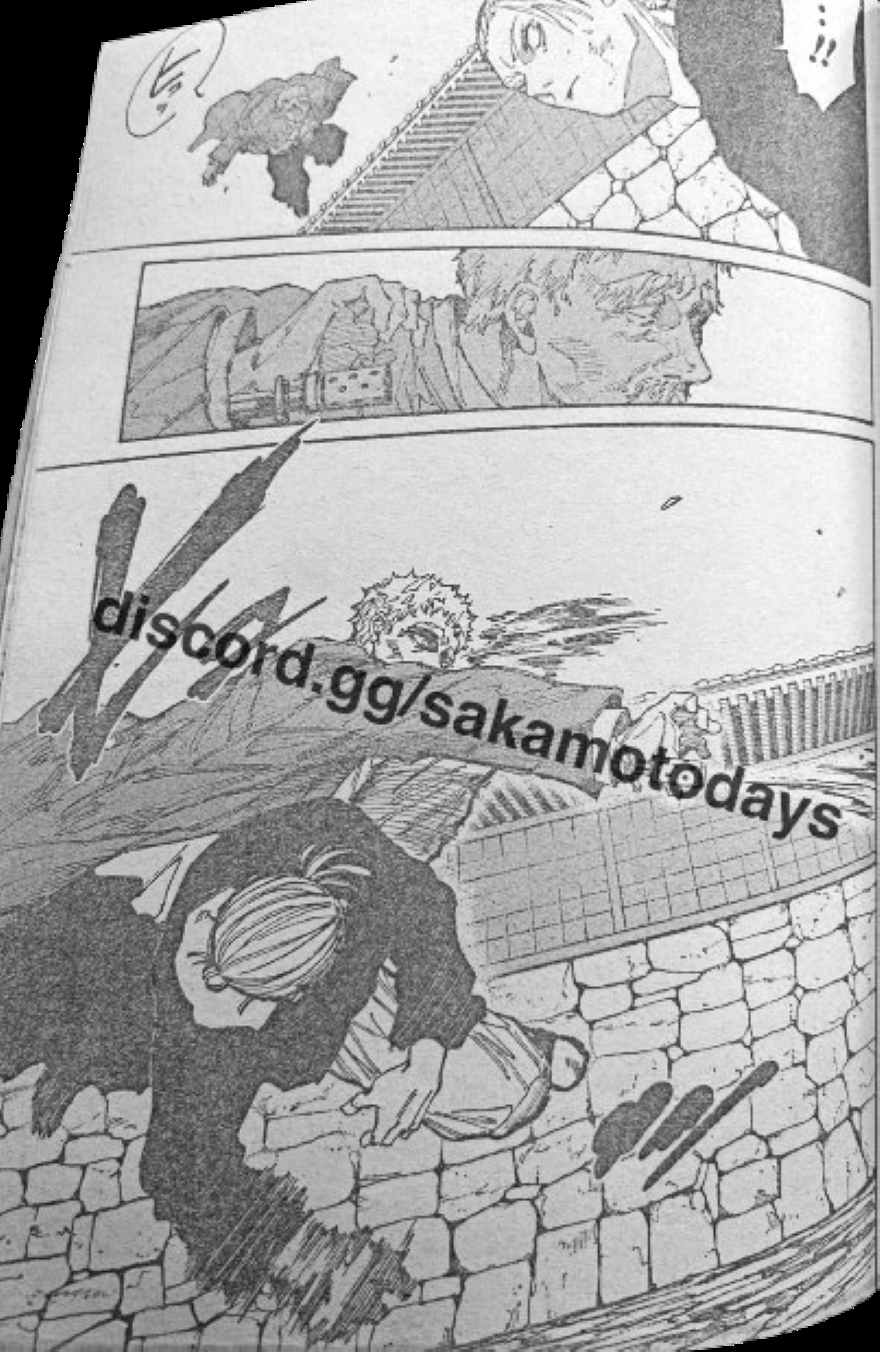 ​​​​​​​​​​​​​​Spoiler Sakamoto Days chap 206
