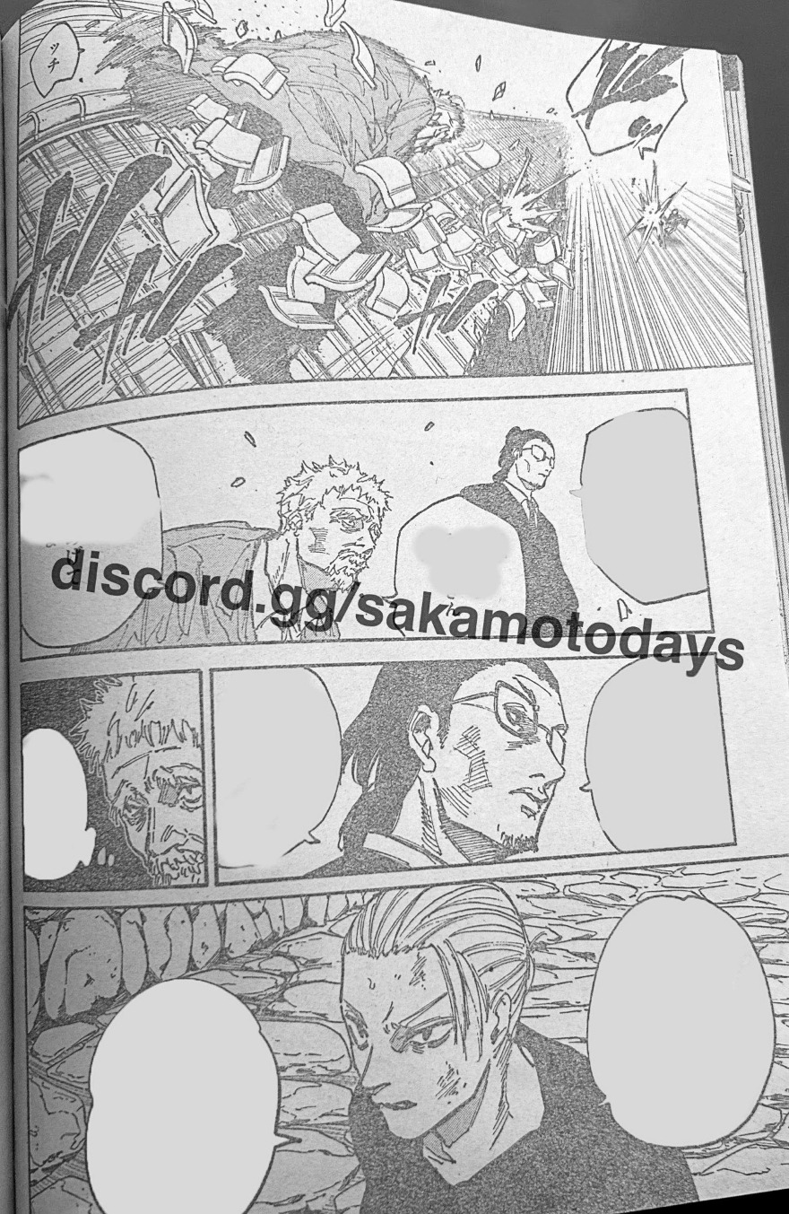 ​​​​​​​​​​​​​​Spoiler Sakamoto Days chap 206