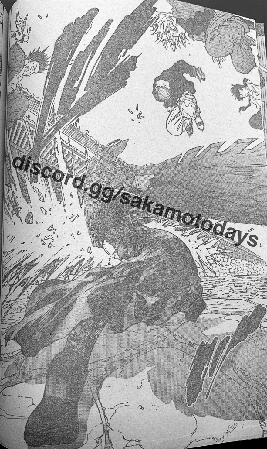 ​​​​​​​​​​​​​​Spoiler Sakamoto Days chap 206