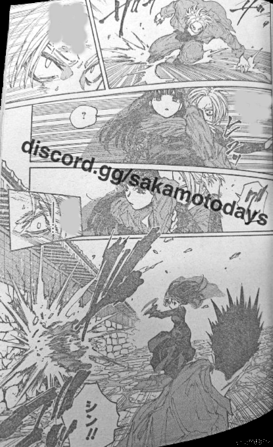 ​​​​​​​​​​​​​​Spoiler Sakamoto Days chap 206