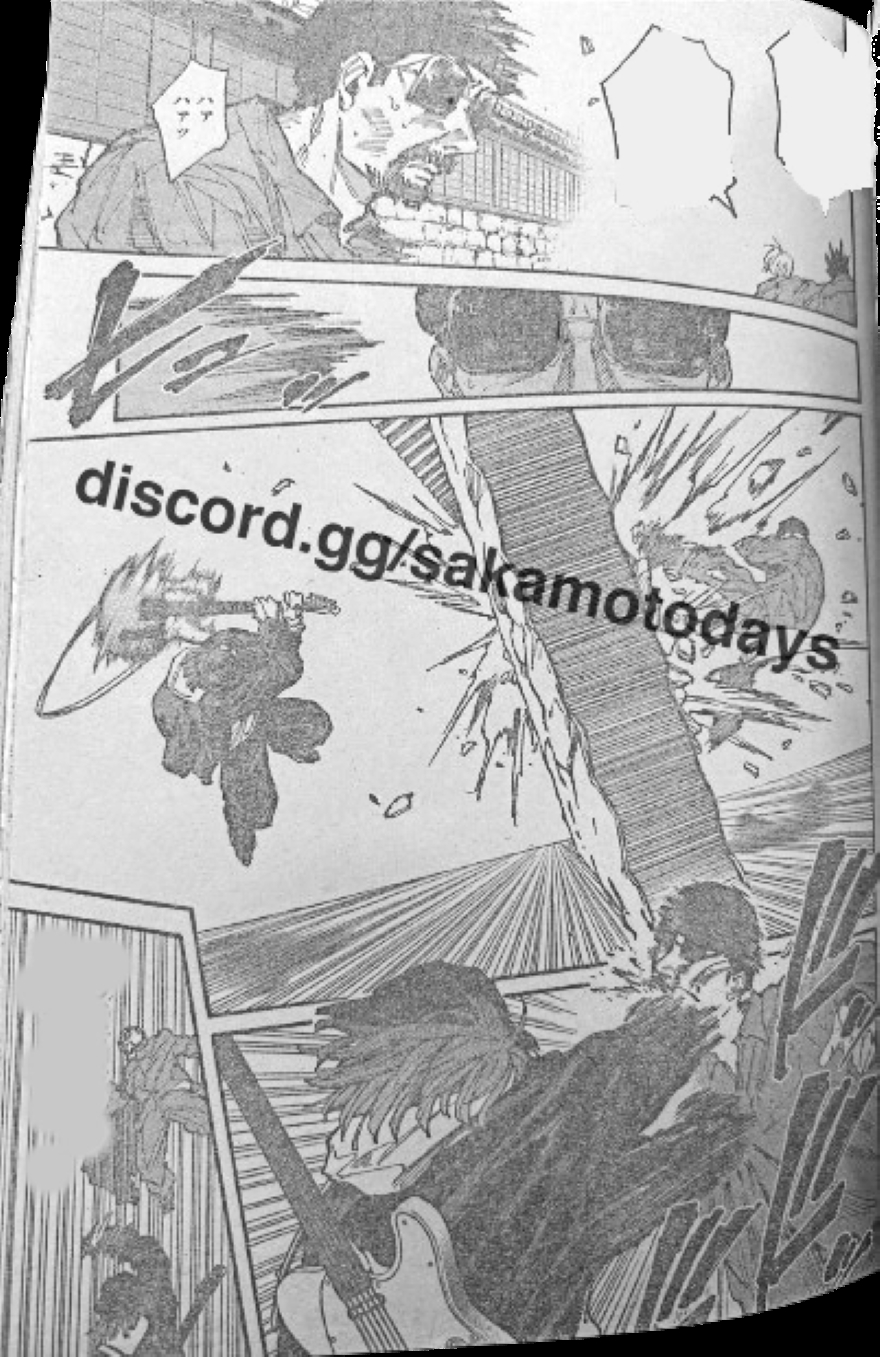 ​​​​​​​​​​​​​​Spoiler Sakamoto Days chap 206