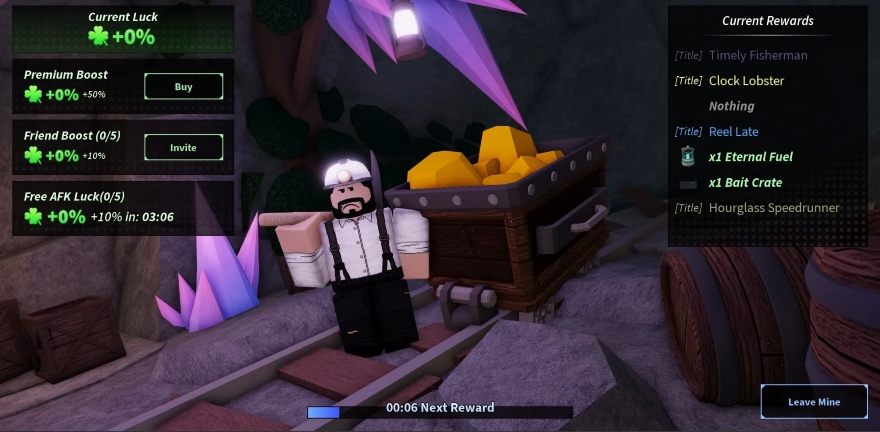 Cách nhận Rod of Time trong Fisch Roblox