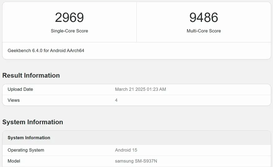 Galaxy S25 Edge 'mạnh' ngang ngửa Galaxy S25 Ultra