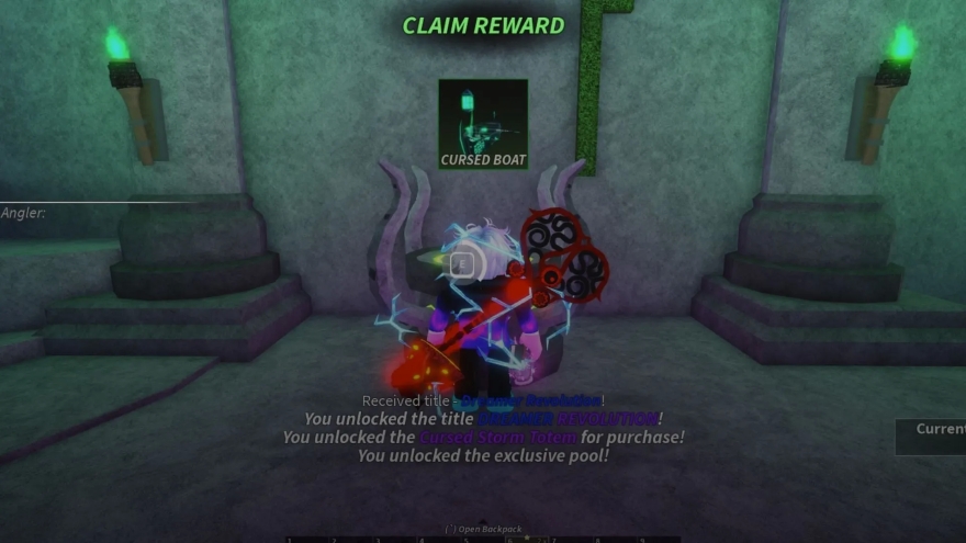 Hướng dẫn cách hoàn thành Cursed Event trong Fisch