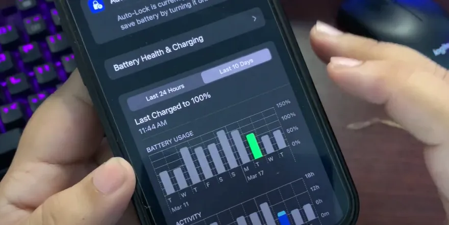 iOS 18.4 Beta 4: Pin và hiệu năng sau vài ngày sử dụng