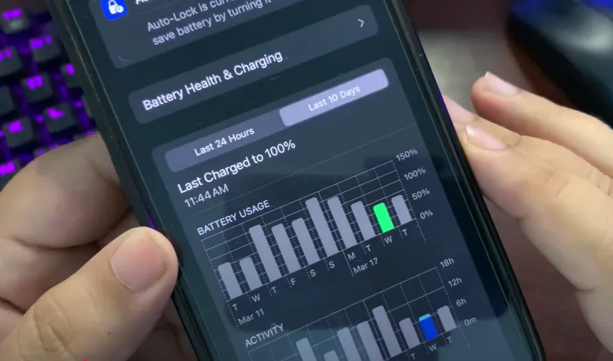 iOS 18.4 Beta 4: Pin và hiệu năng sau vài ngày sử dụng