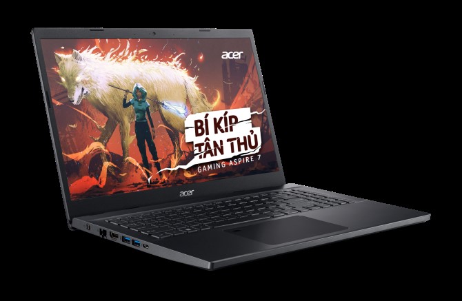 Laptop Acer Aspire 7 A715-76-728X NH.QGESV.008 (i7-12650H/ 16GB/ 512GB/ 15.6inch FHD/ Win11)