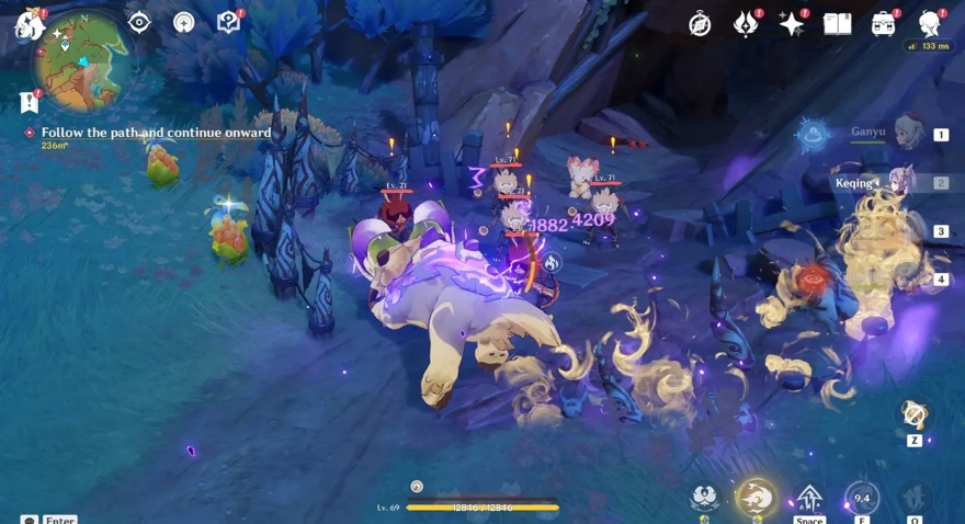 vị trí của Saurian Urubamba Genshin Impact 5.5