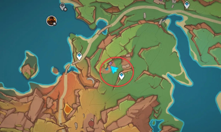 vị trí của Saurian Urubamba Genshin Impact 5.5