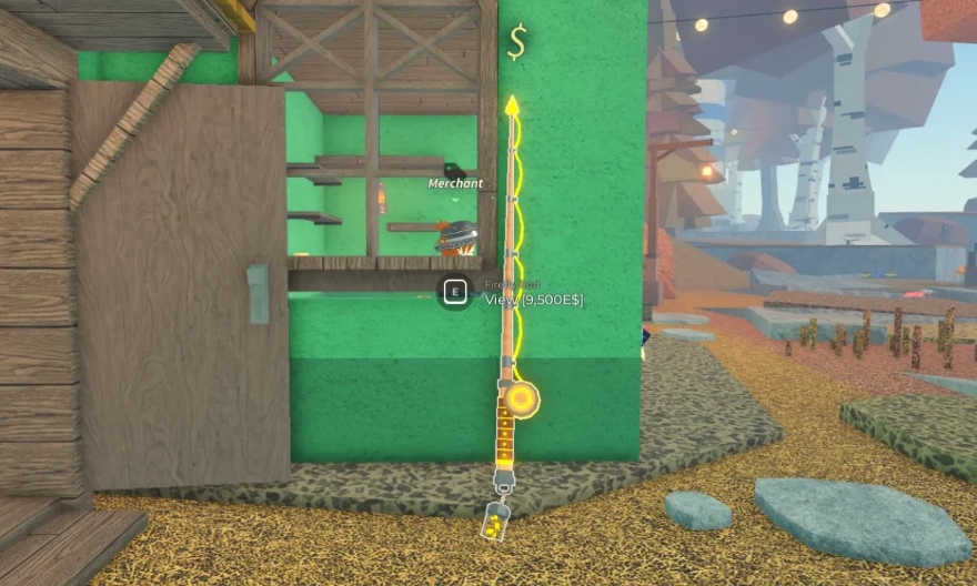 các cần câu mới trong bản cập nhật Fisch Cursed Sea