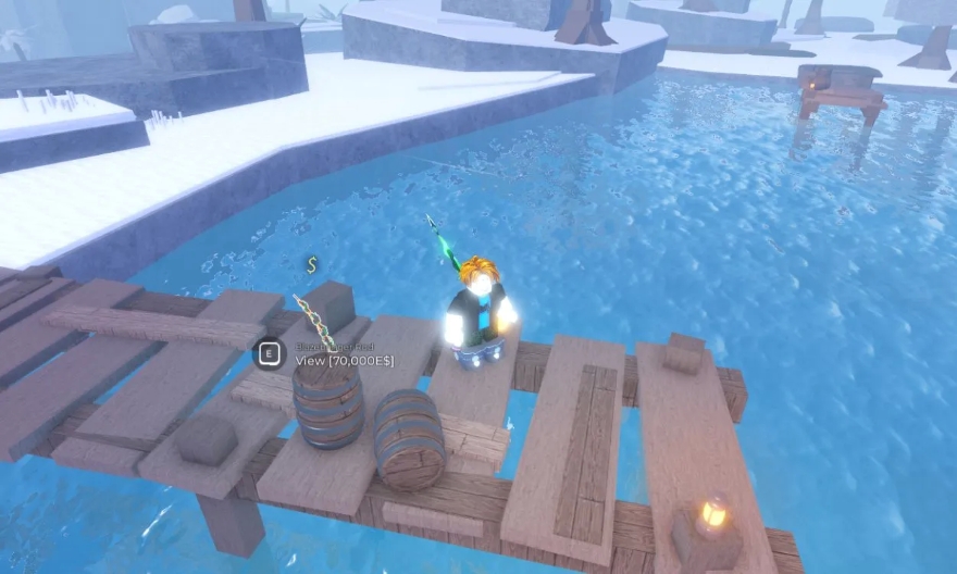 Cách lấy Blazebringer Rod trong Fisch