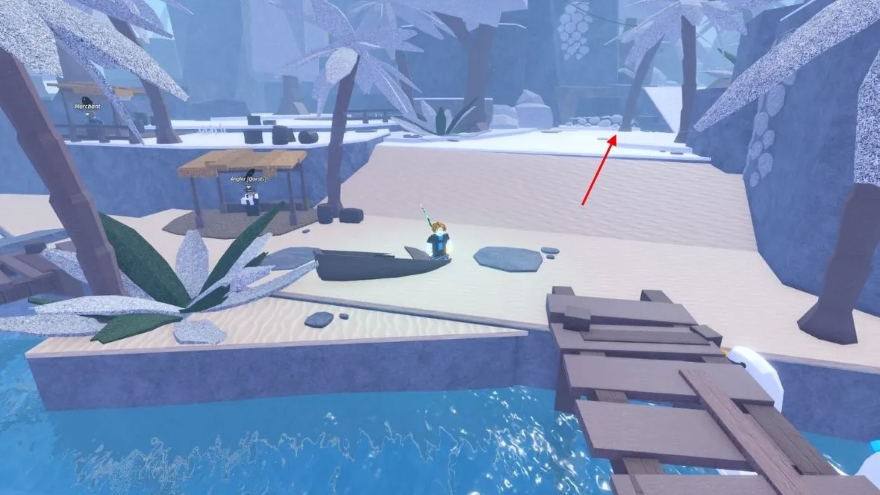 Cách lấy Blazebringer Rod trong Fisch