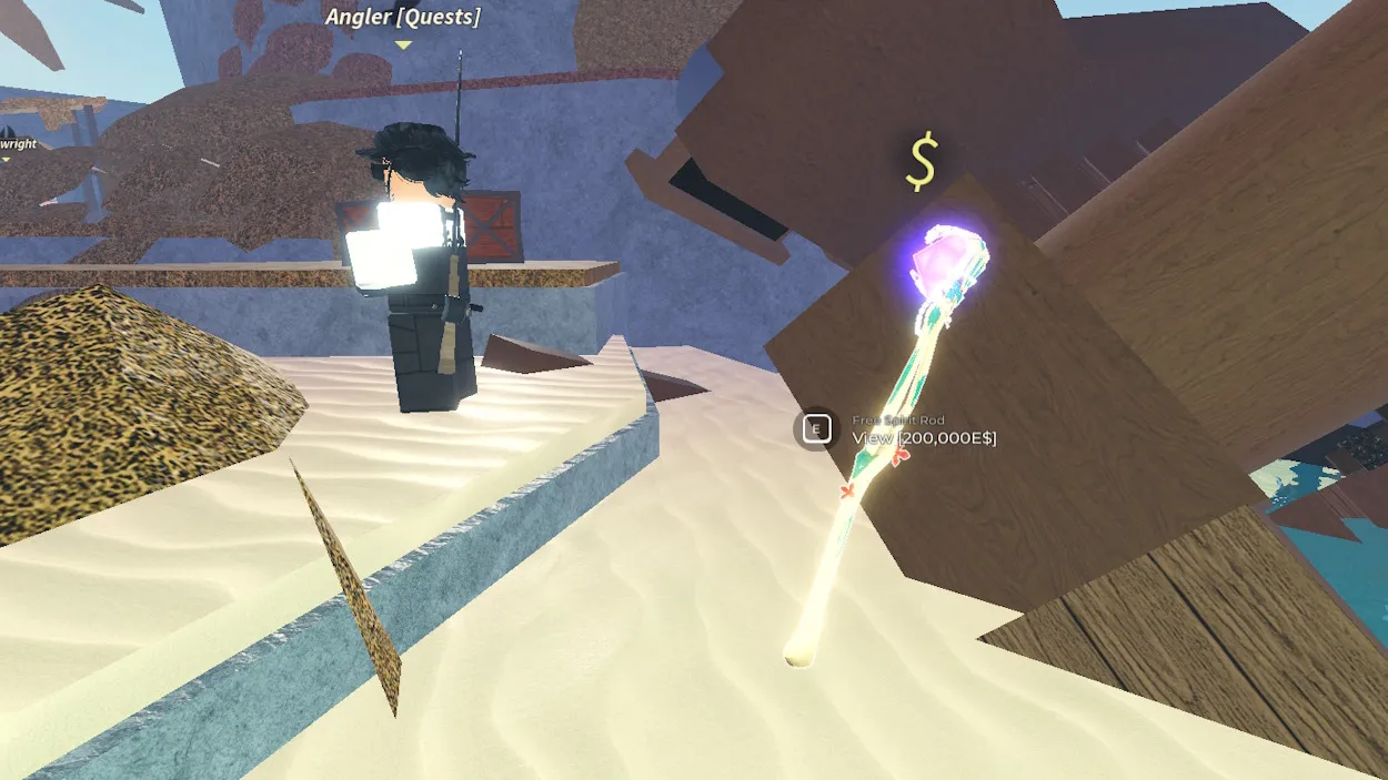 Cách sở hữu Free Spirit Rod trong Fisch Roblox