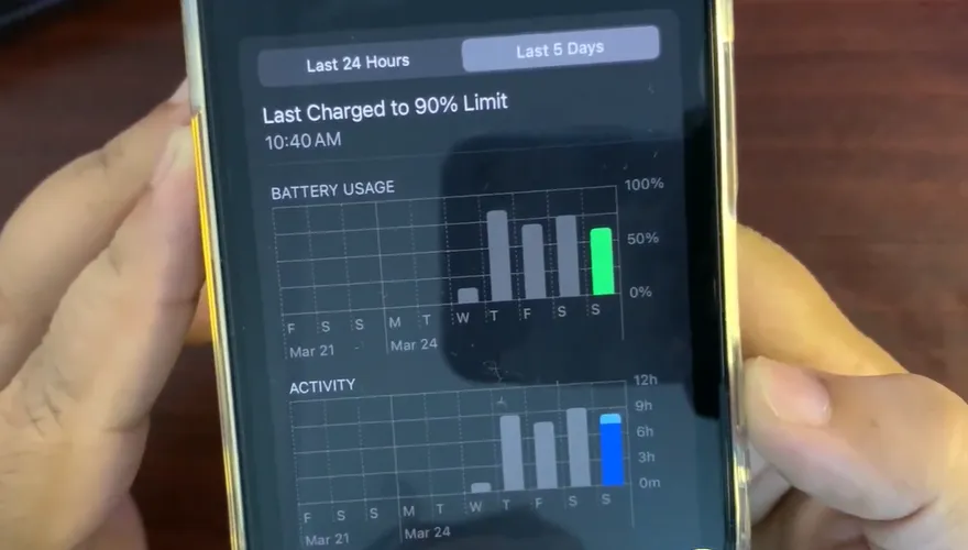 Đánh giá pin của iOS 18.4 RC 2 sau 24 giờ